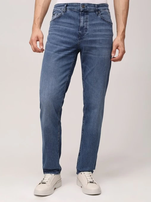 Джинсы Regular Fit хлопковые BOSS