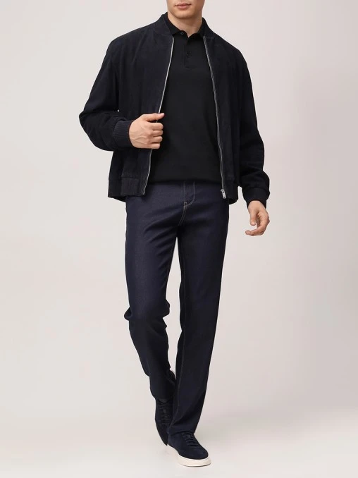 Поло хлопковое BOSS