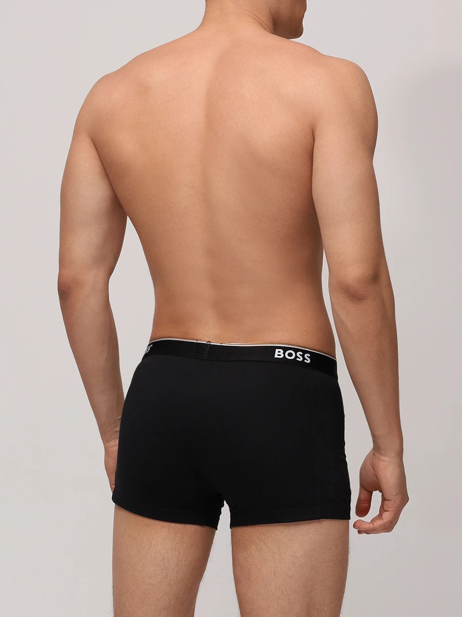 Набор из трех хлопковых трусов-боксеров