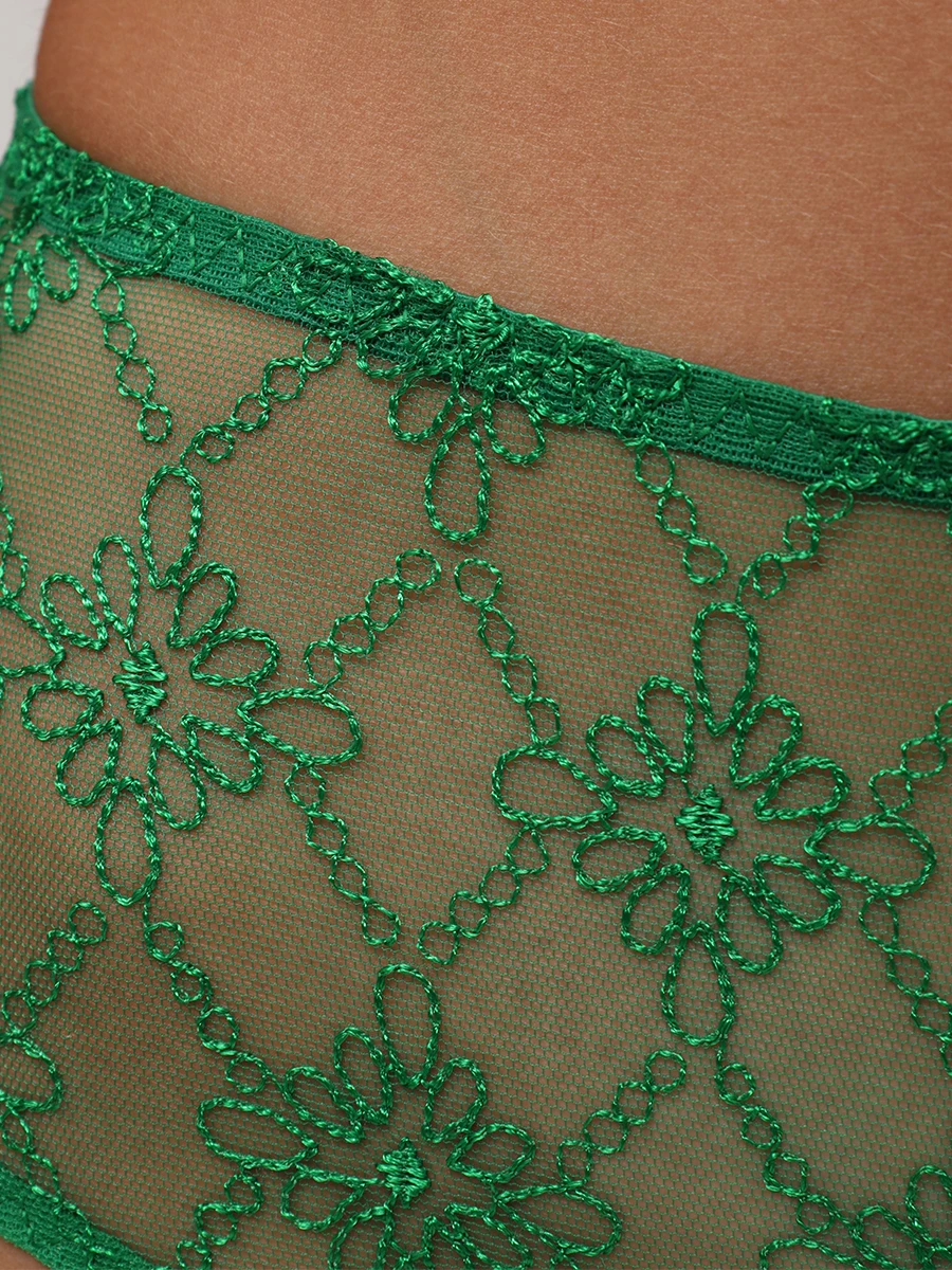 Трусы-брифы кружевные