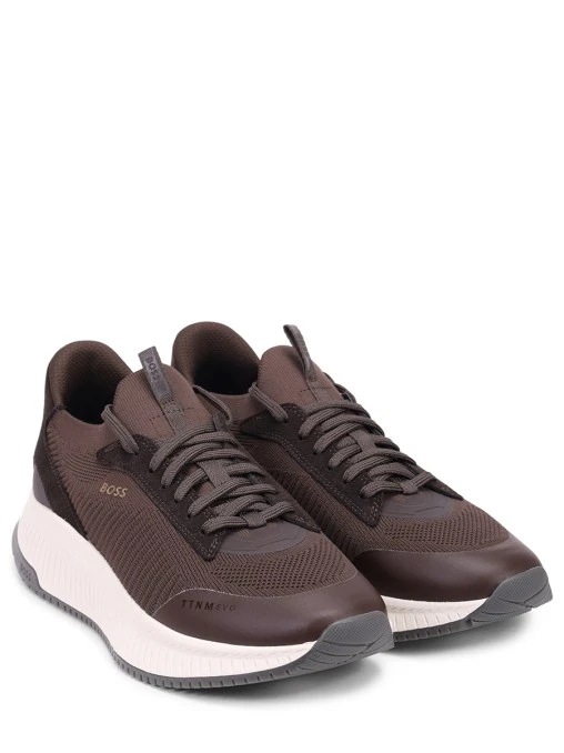 Кроссовки комбинированные BOSS