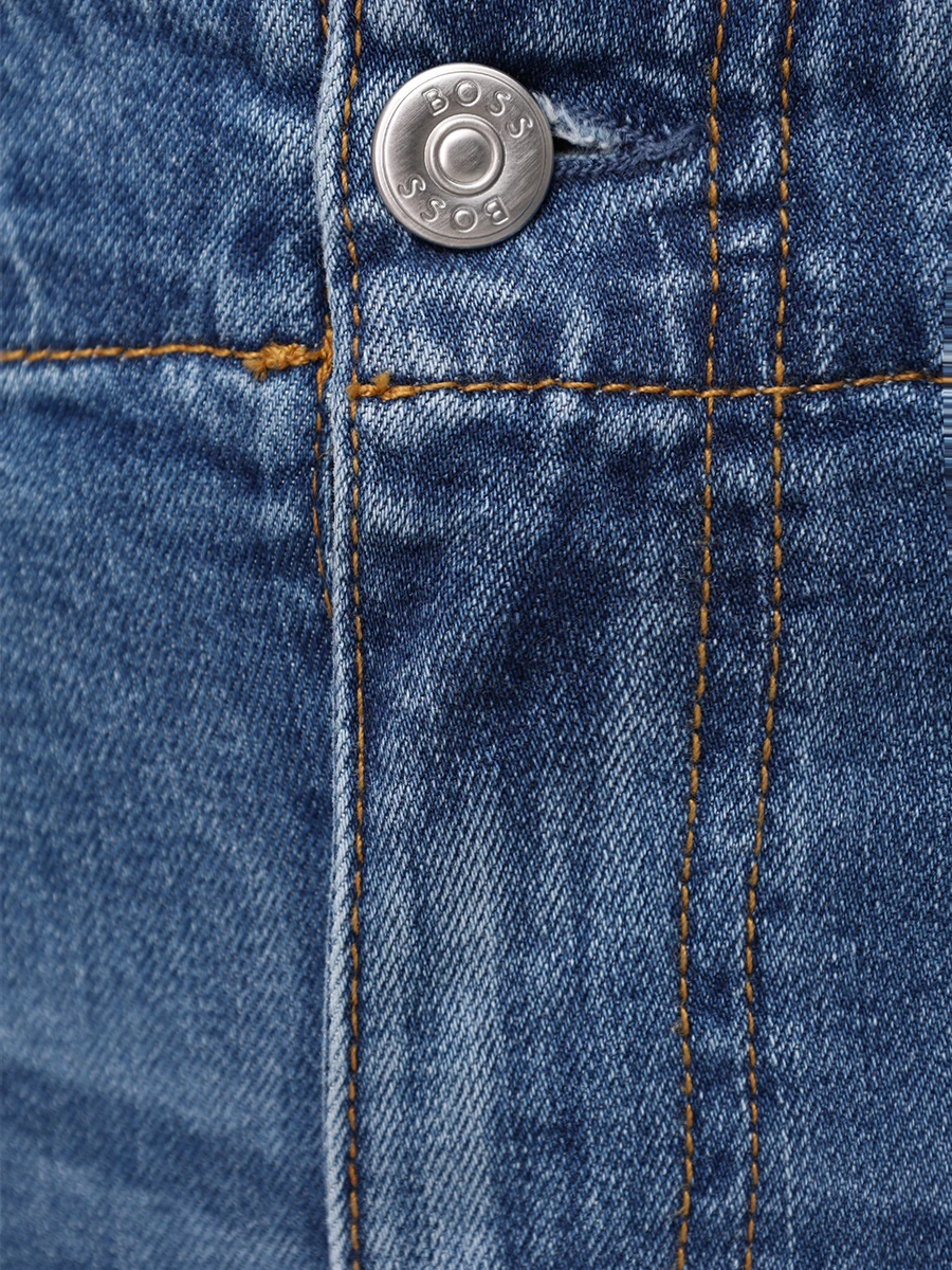 Джинсы-клеш хлопковые