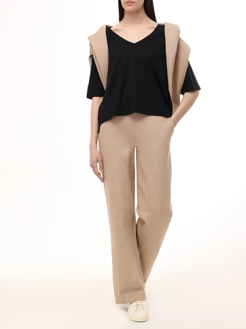 Футболка из лиоцелла BOSS