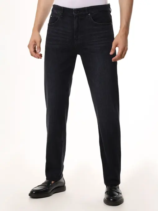 Джинсы Regular Fit хлопковые BOSS