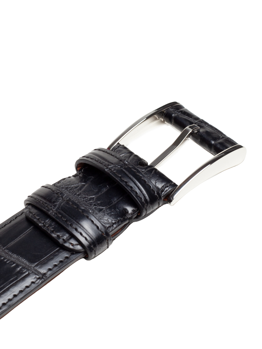 Ремень из кожи крокодила