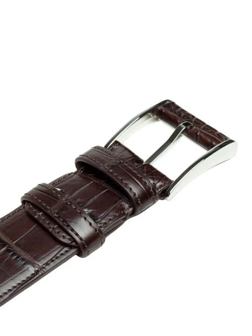 Ремень из кожи крокодила PALINI