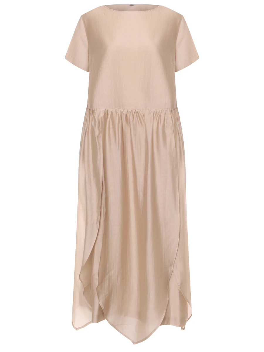 Платье из хлопка и шелка