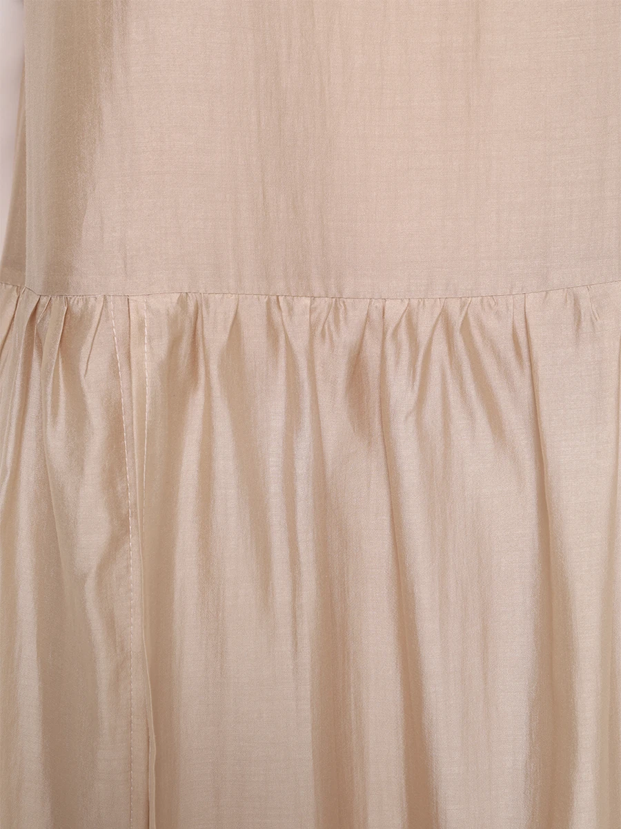 Платье из хлопка и шелка