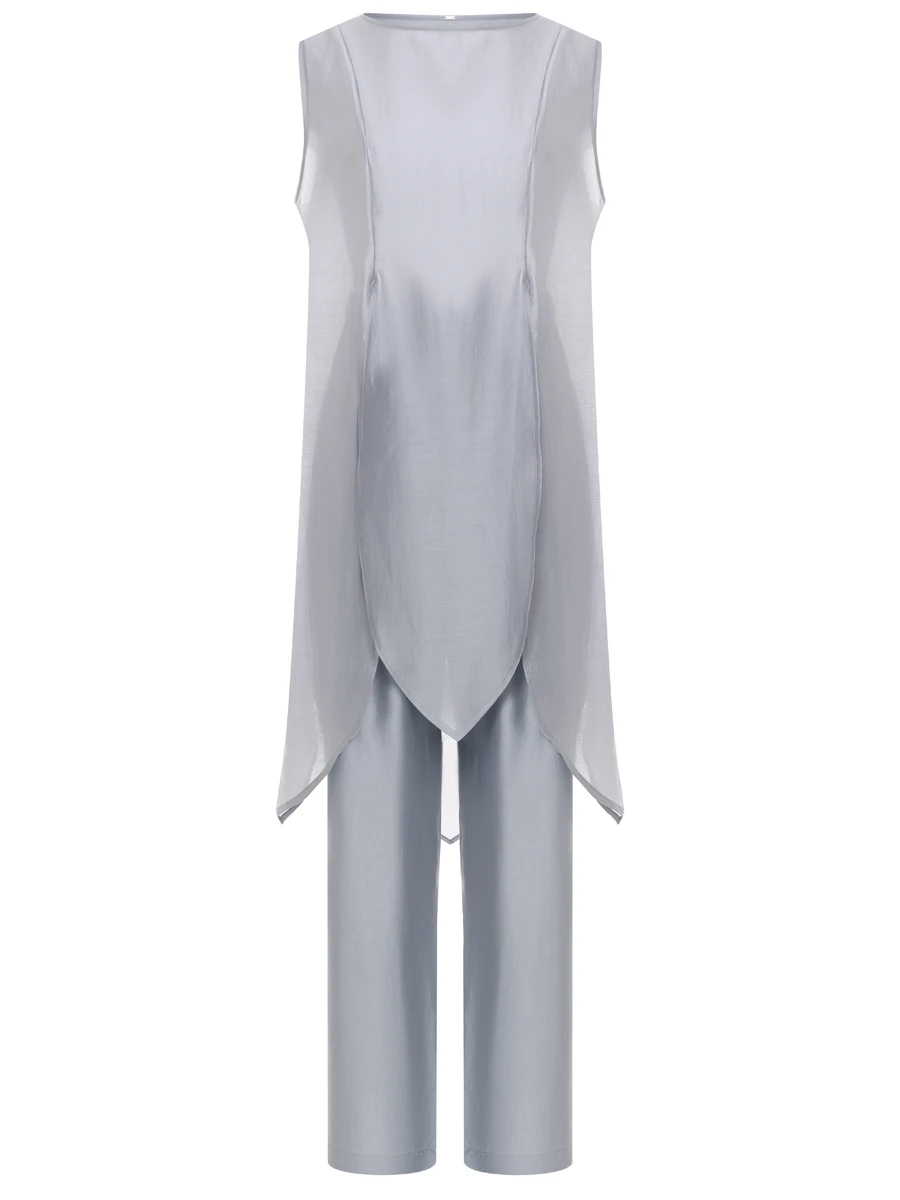 Костюм из хлопка и шелка