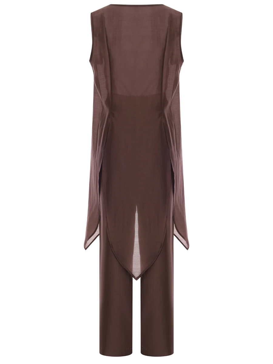 Костюм из хлопка и шелка