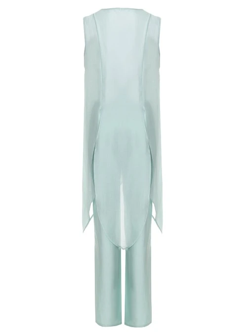 Костюм из хлопка и шелка OKSANA TOMKA