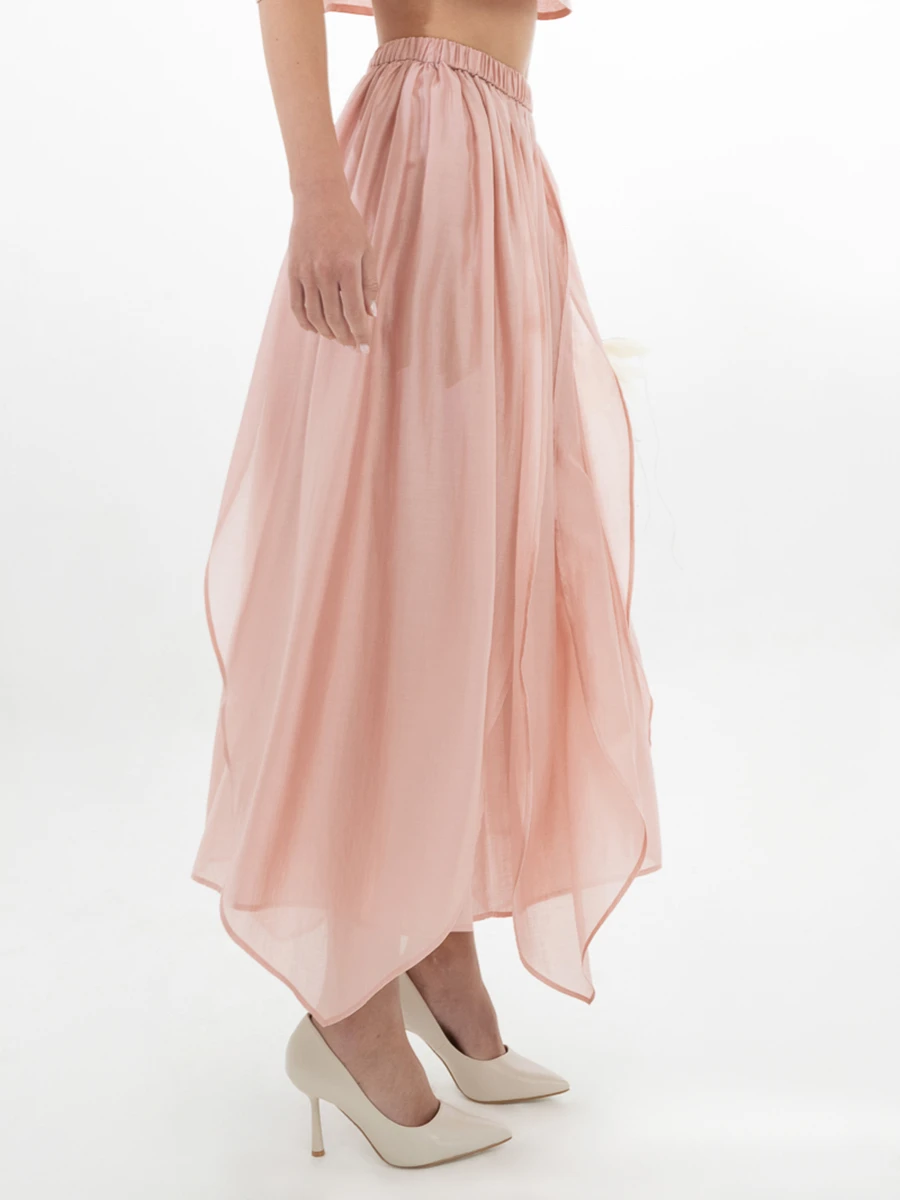 Костюм из хлопка и шелка