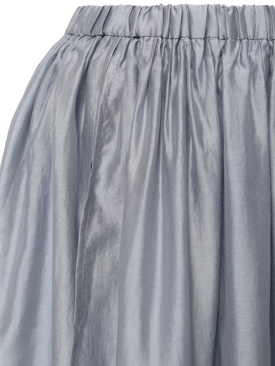 Юбка из хлопка и шелка