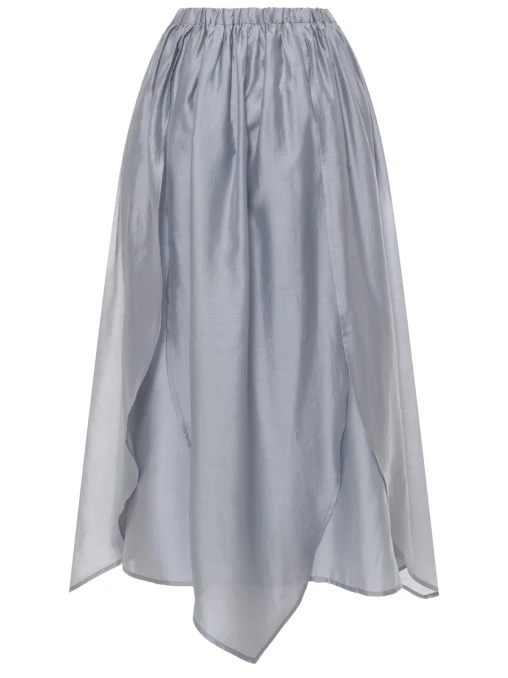 Юбка из хлопка и шелка OKSANA TOMKA