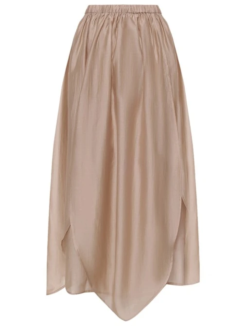 Юбка из хлопка и шелка OKSANA TOMKA