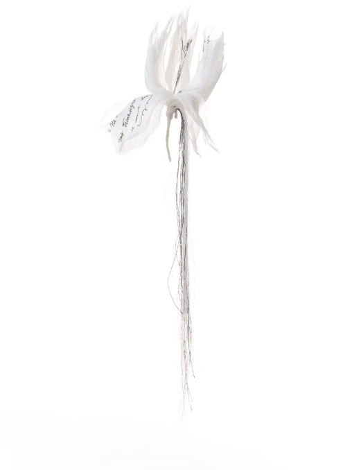 Брошь Лилия с каллиграфией Маргарита OKSANA TOMKA