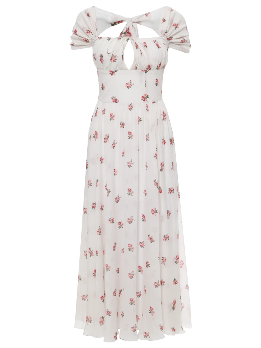 Платье из вискозы