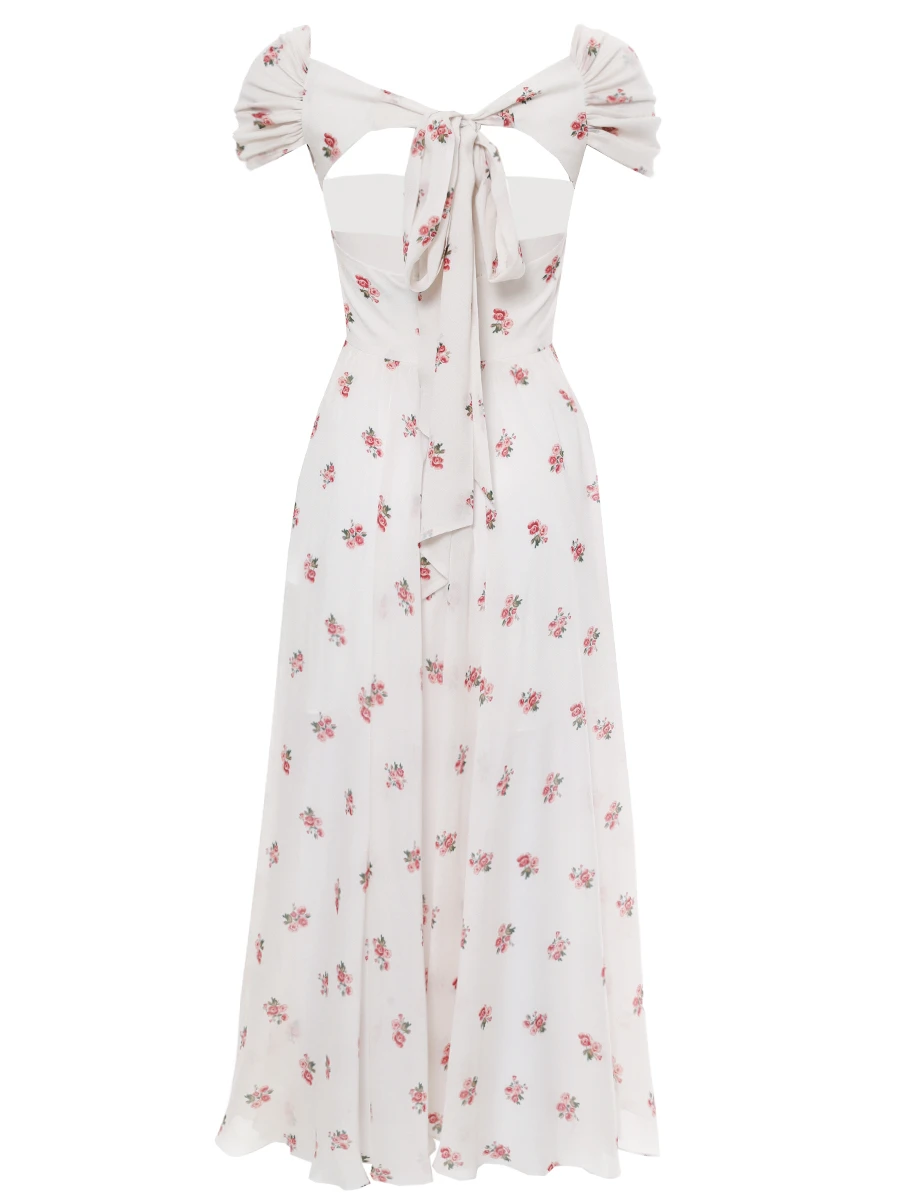 Платье из вискозы