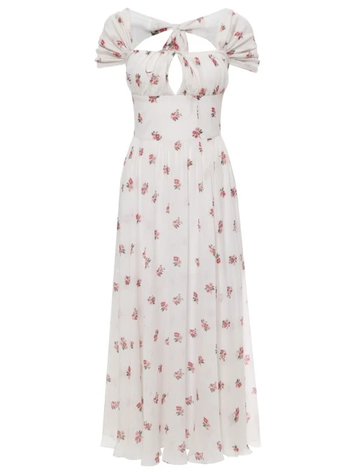 Платье из вискозы MASHA UMANSKAYA