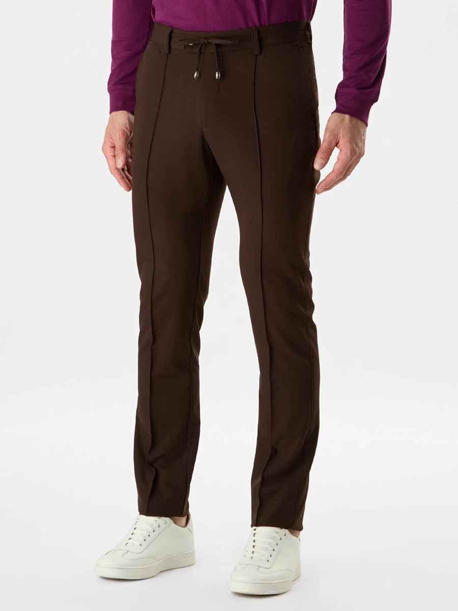 Брюки-карго однотонные