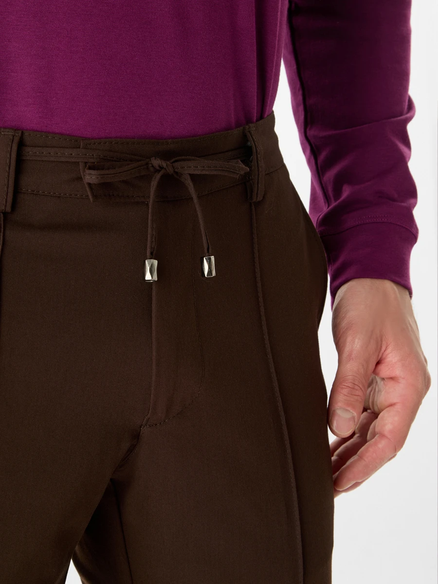 Брюки-карго однотонные