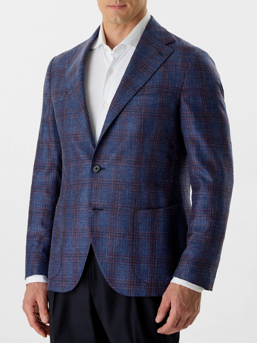 Пиджак в клетку