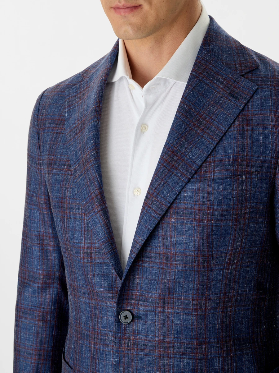 Пиджак в клетку