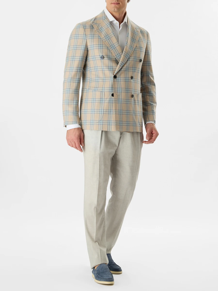 Пиджак в клетку