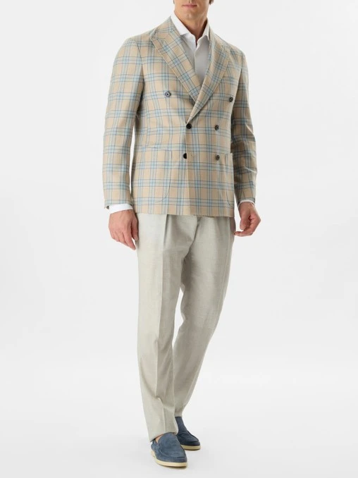 Пиджак в клетку RASCHINI