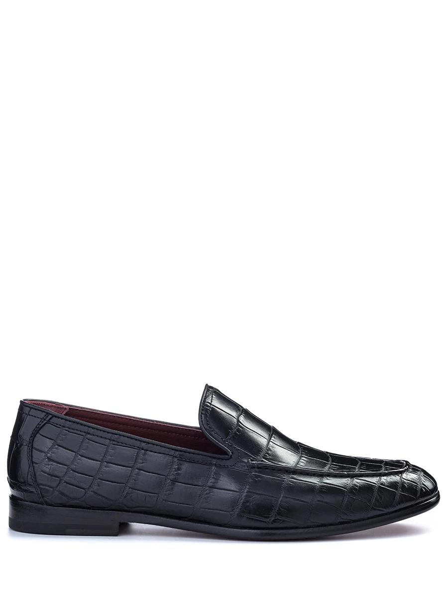 Лоферы из кожи крокодила