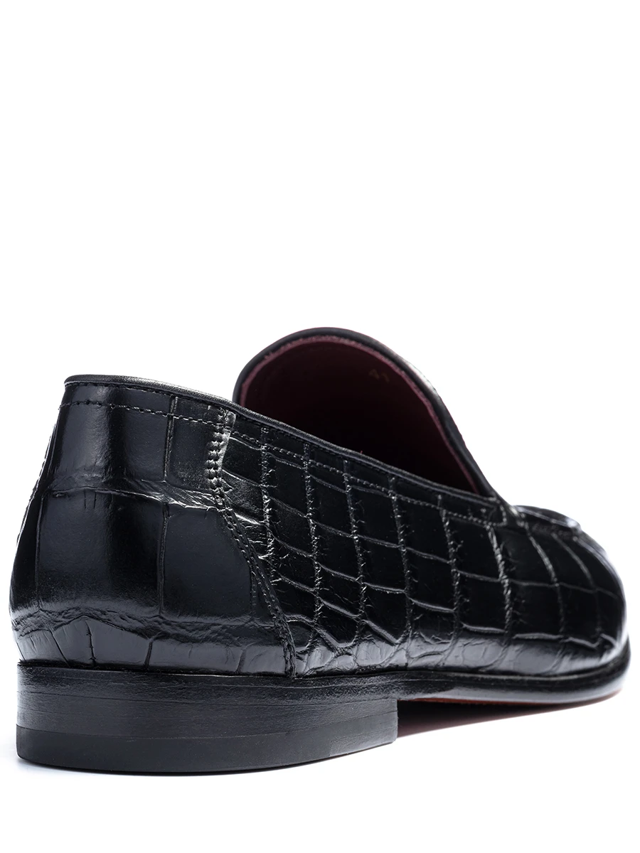 Лоферы из кожи крокодила