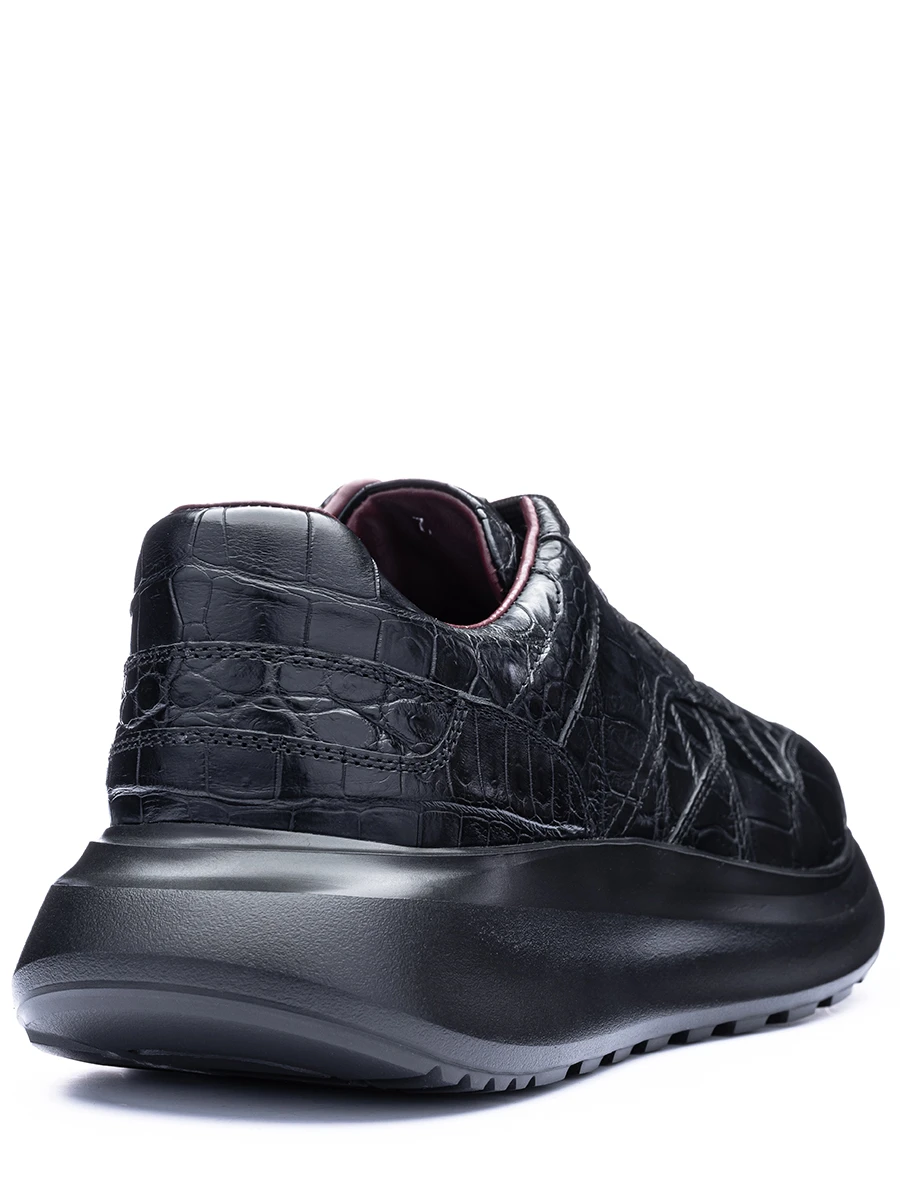 Кроссовки из кожи крокодила