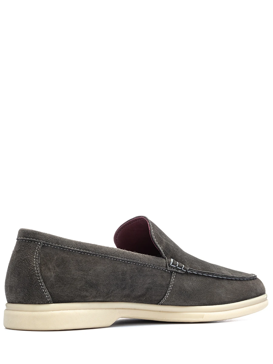 Лоферы замшевые