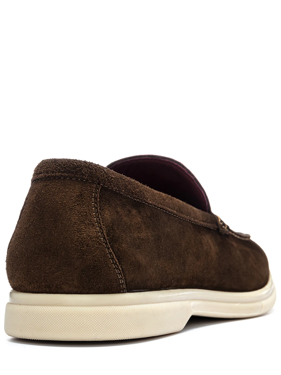 Лоферы замшевые