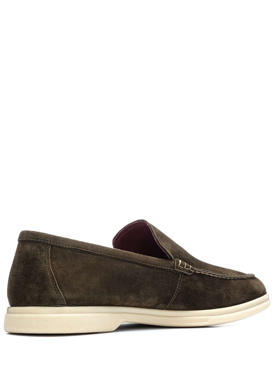 Лоферы замшевые