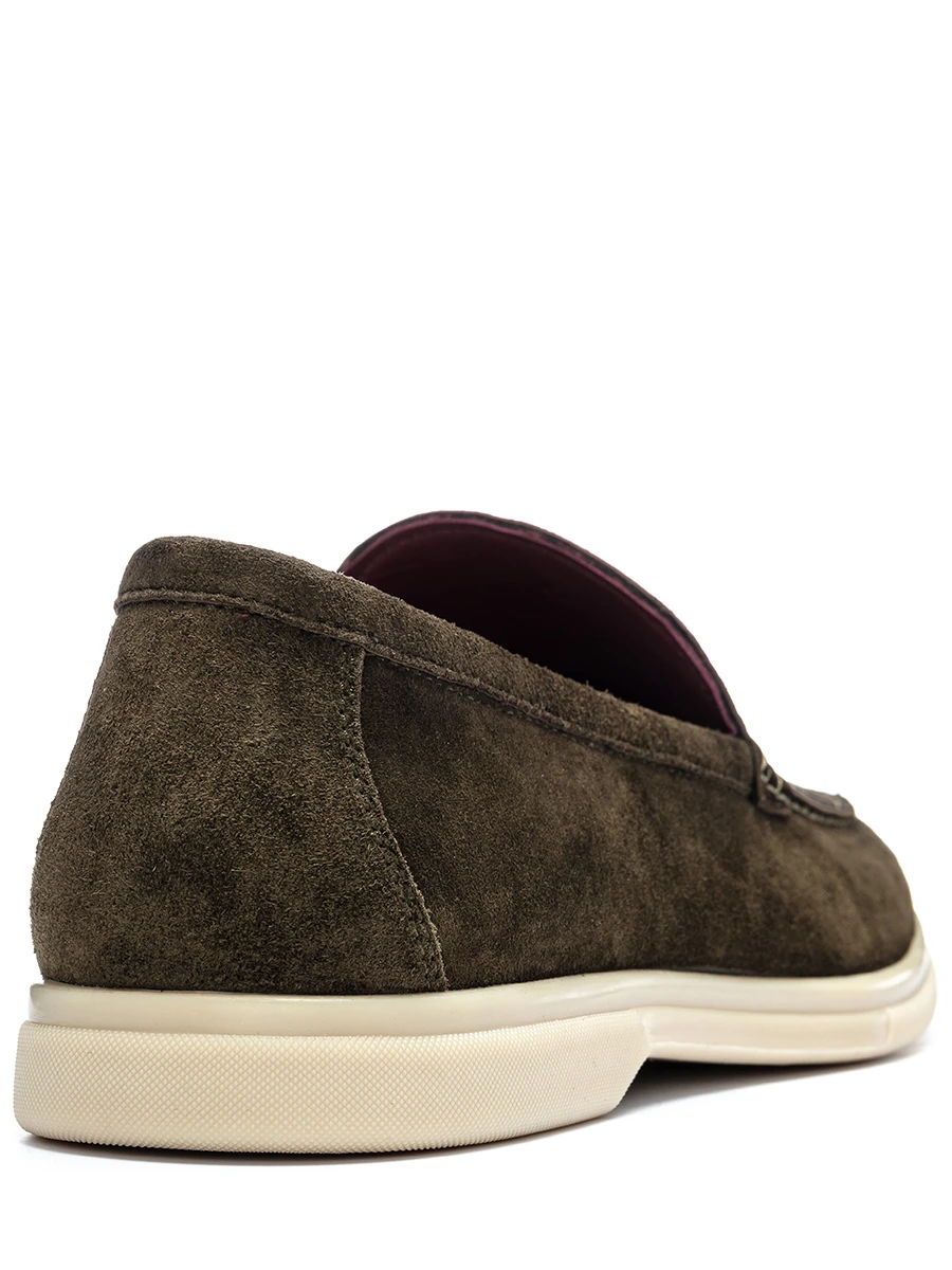 Лоферы замшевые