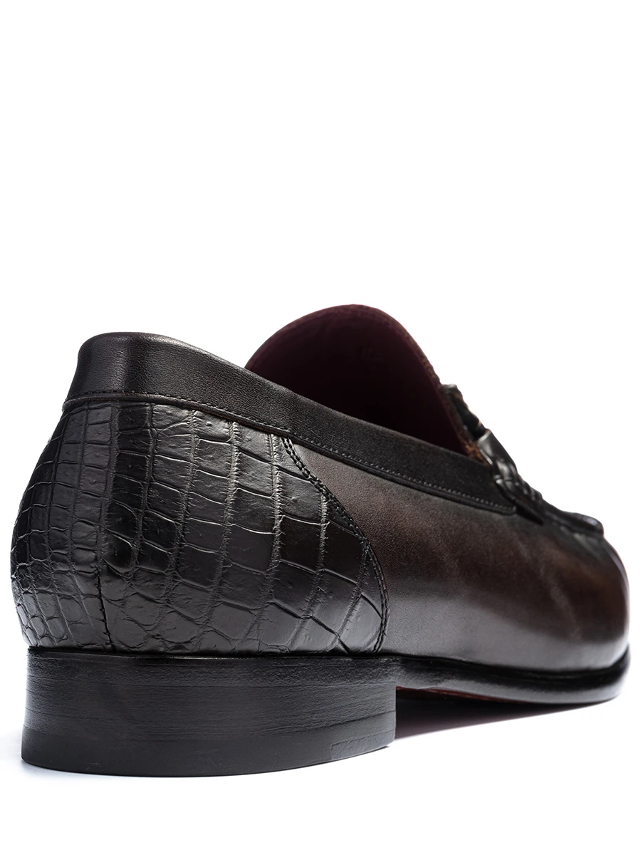 Лоферы кожаные