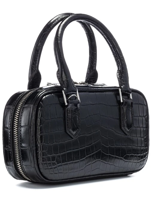 Сумка Málaga Nano из кожи крокодила FARGONI