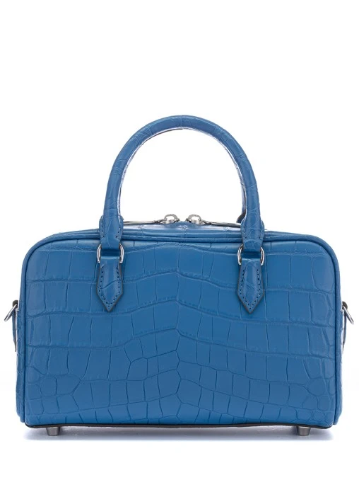Сумка Málaga Mini из кожи крокодила FARGONI