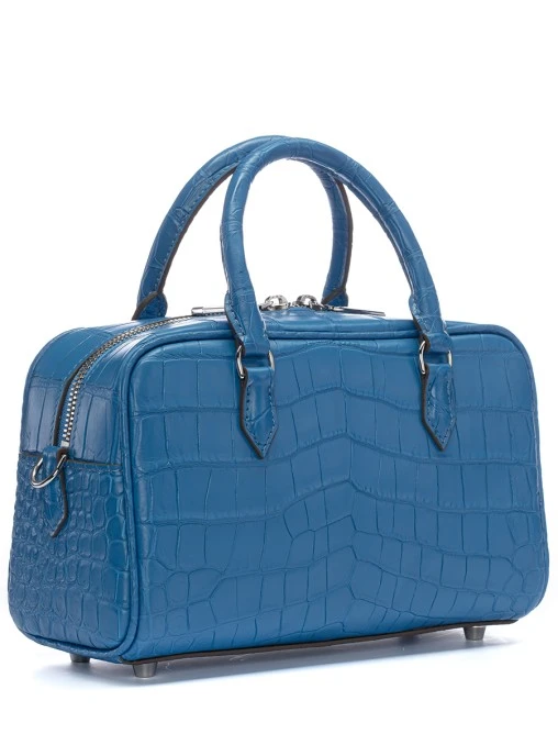 Сумка Málaga Mini из кожи крокодила FARGONI