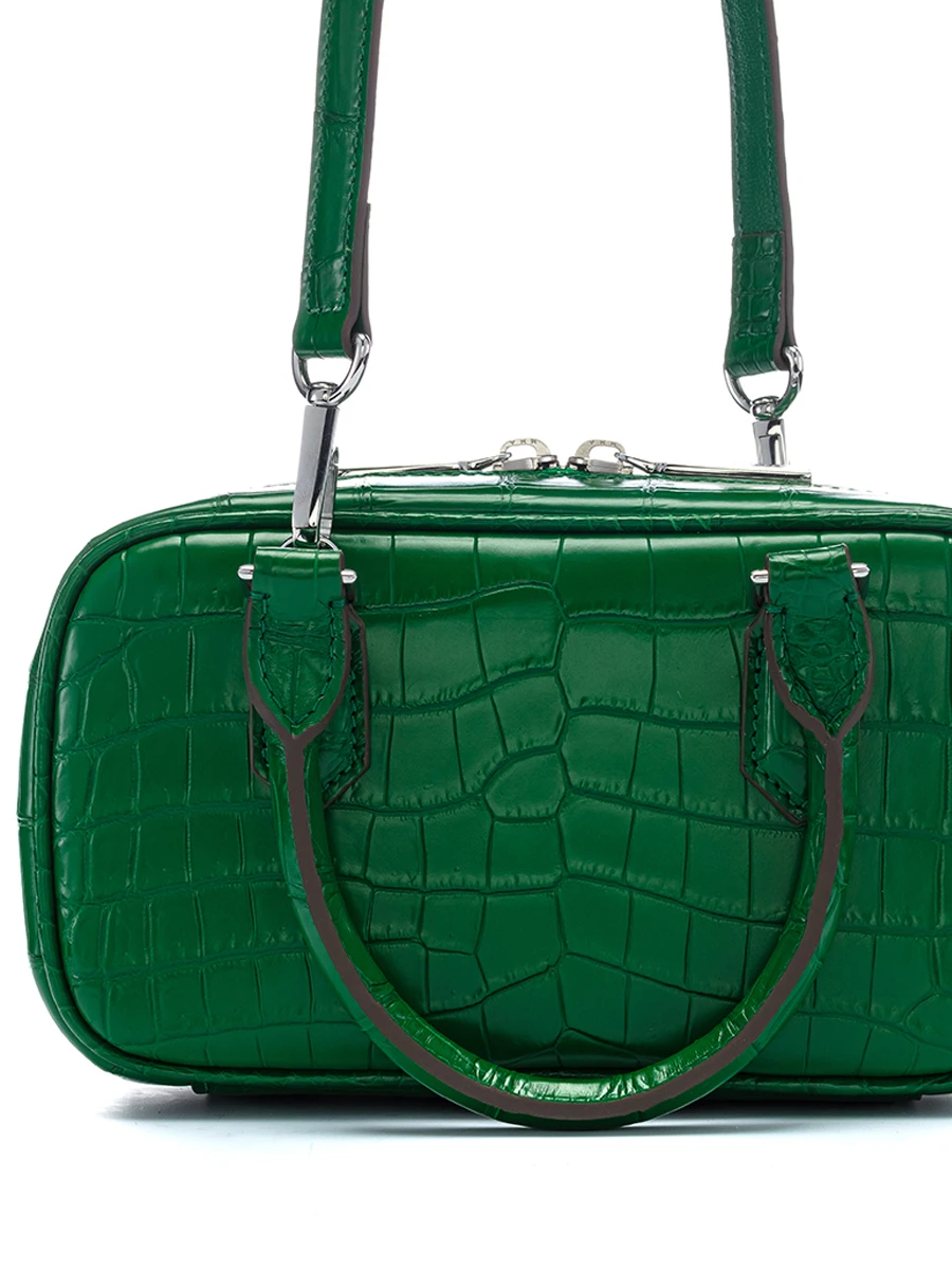Сумка Málaga Nano из кожи крокодила
