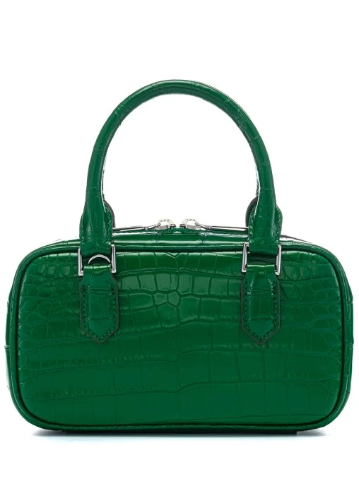 Сумка Málaga Nano из кожи крокодила FARGONI