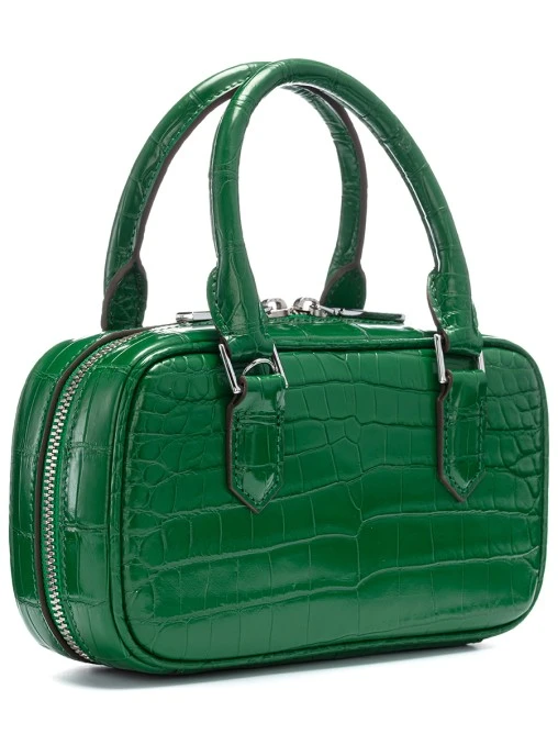 Сумка Málaga Nano из кожи крокодила FARGONI