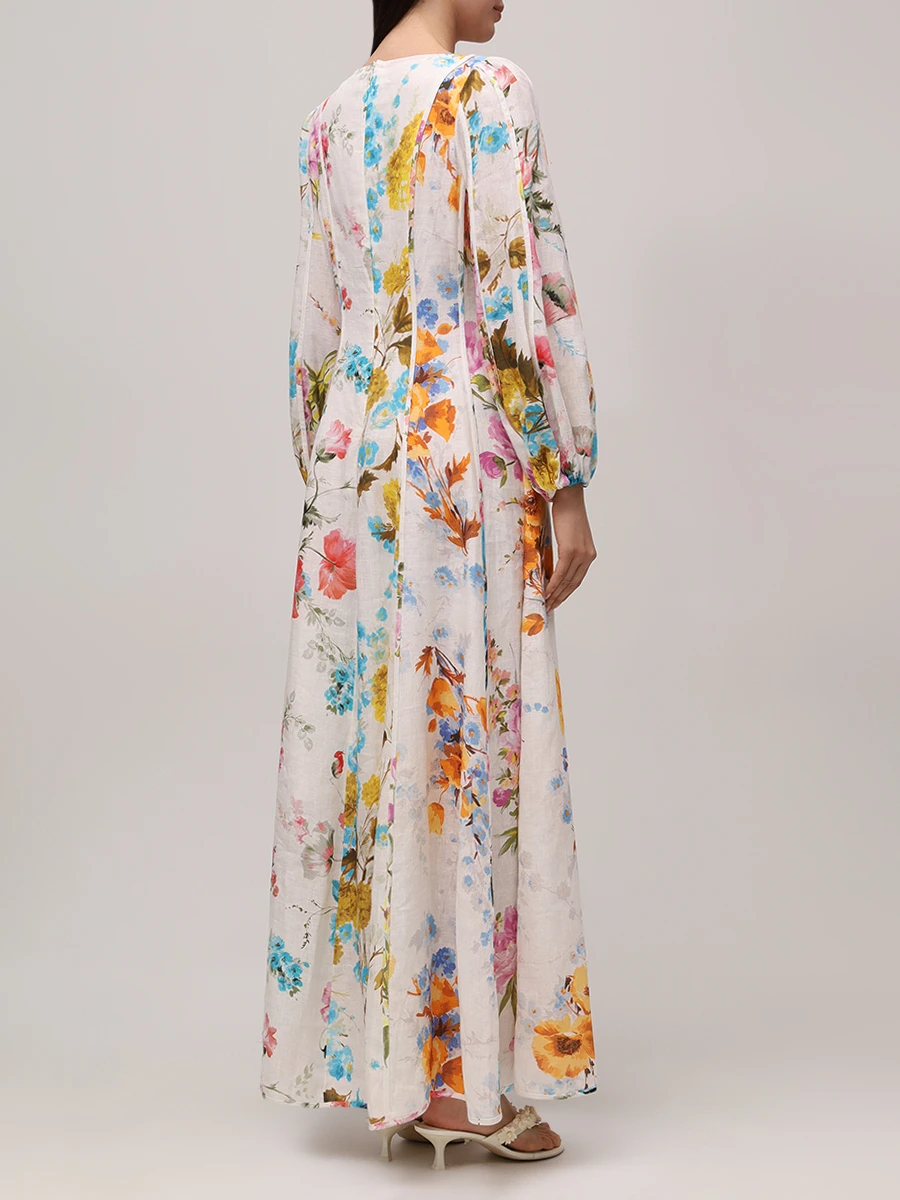 Платье льняное