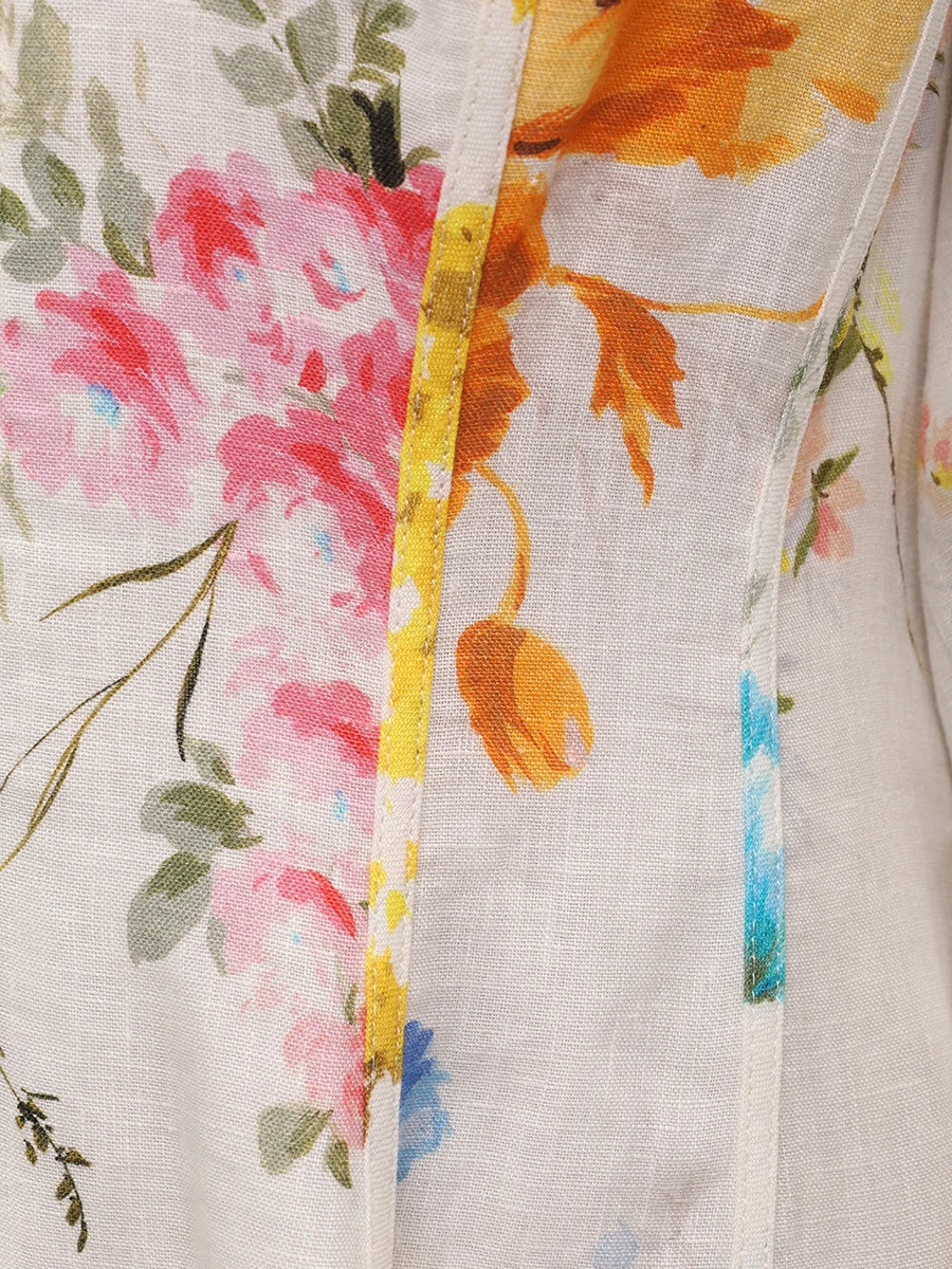 Платье льняное