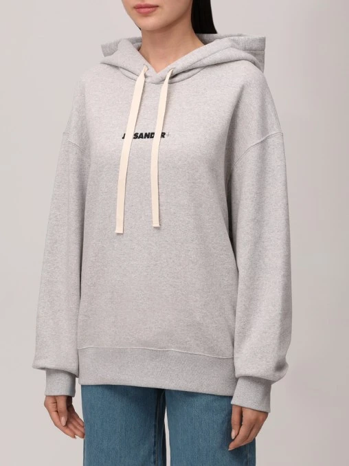Худи хлопковое JIL SANDER