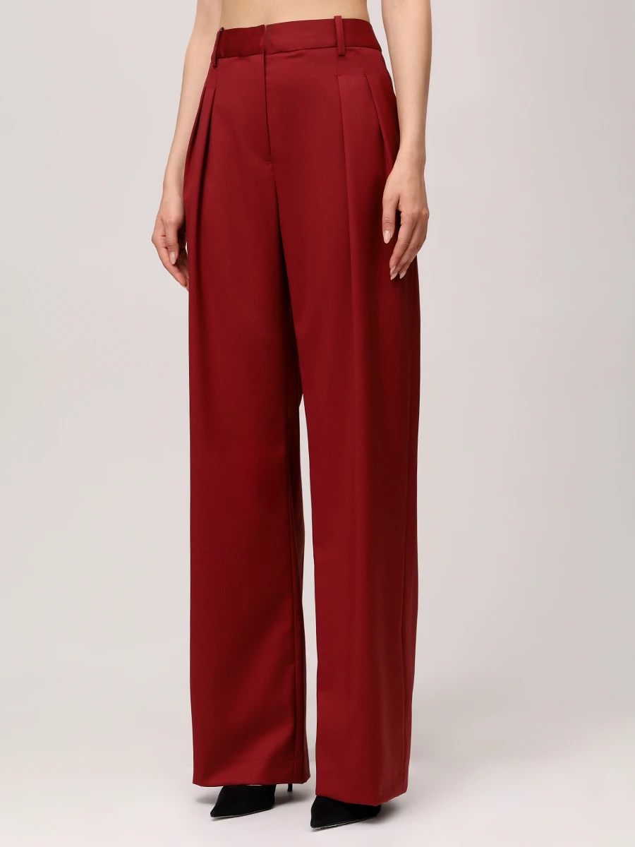 Брюки шерстяные