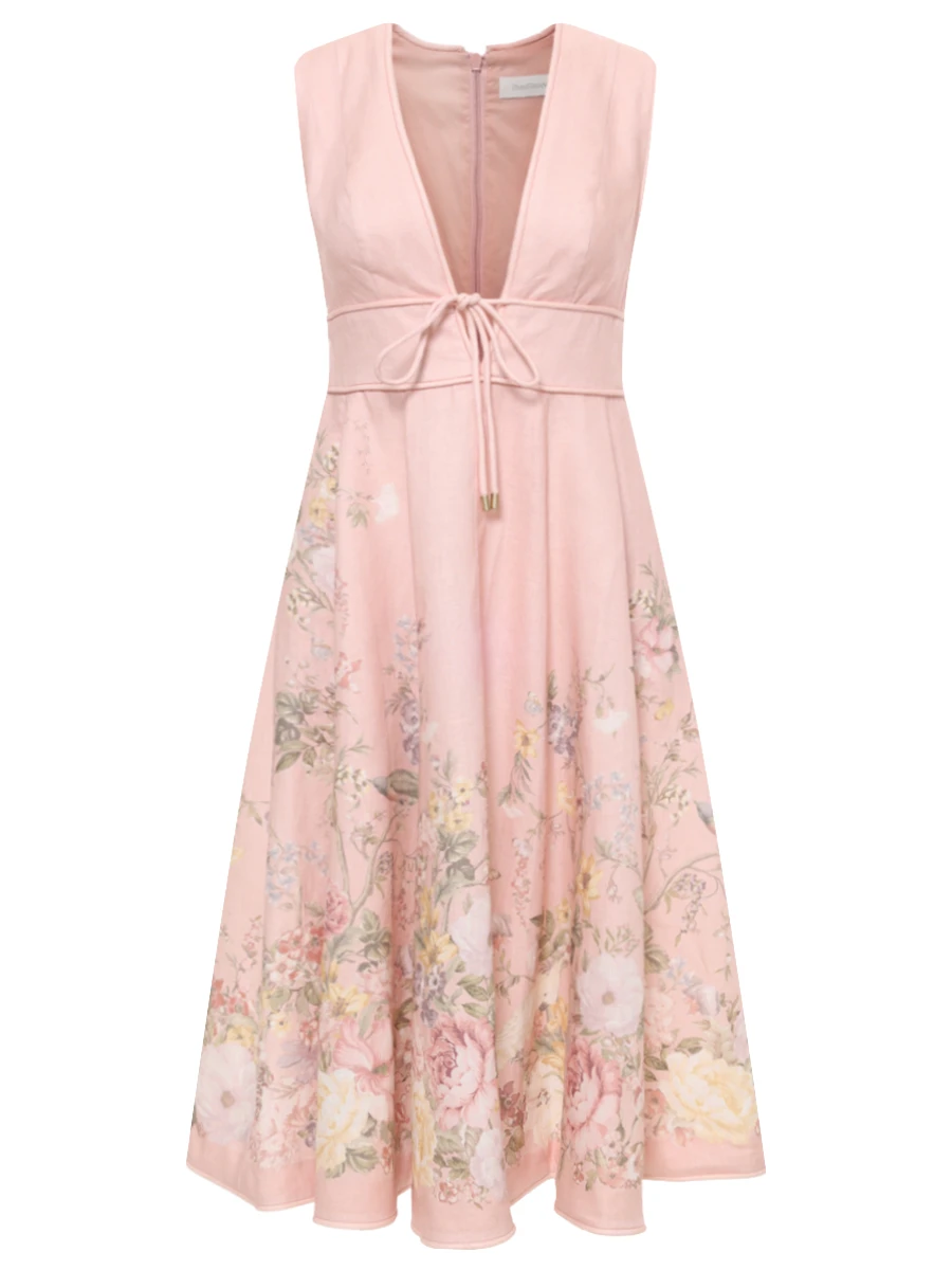 Платье льняное