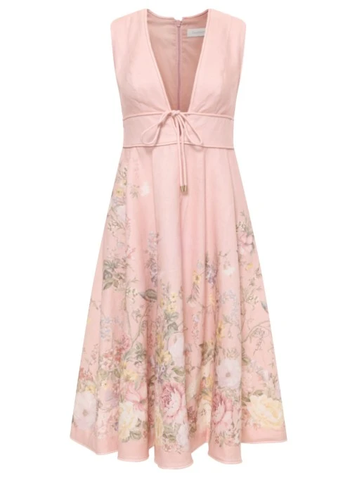 Платье льняное ZIMMERMANN