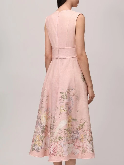 Платье льняное ZIMMERMANN